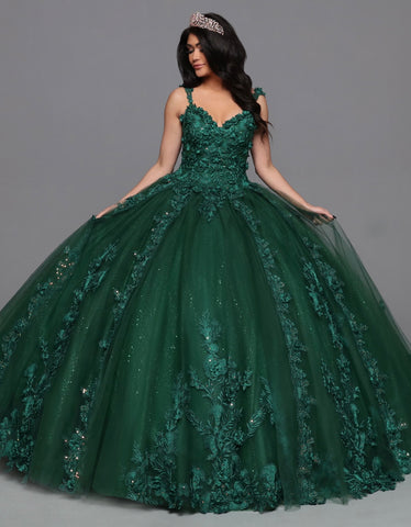 Q by Davinci style 80551 in Emerald Green size 8