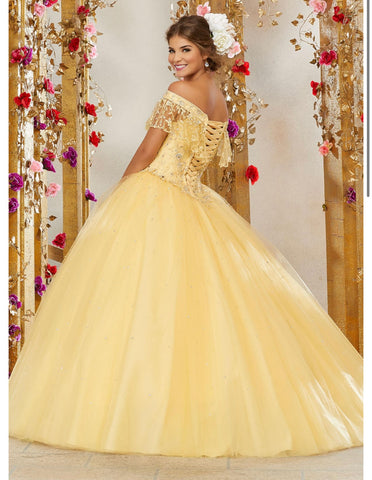 Morilee 60075 in Yellow, size 10