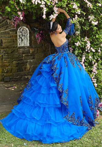 Morilee Quinceañera style 89255 in royal blue size 18, sweet 16, Debut