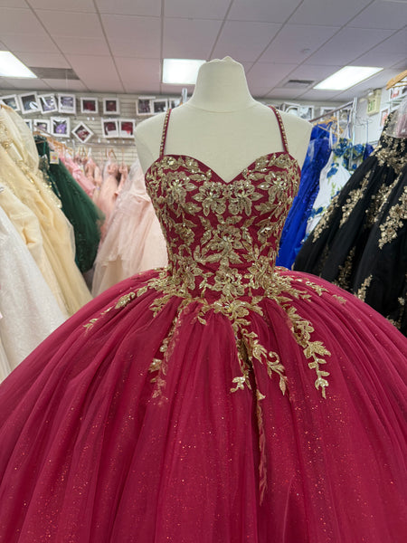 House of Wu 26035C/ burgundy/gold /10