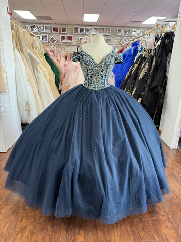 Mary’s Bridal MQ2026 in Navy blue size 8