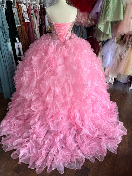 Quinceanera Collection 26784 in Pink size 6
